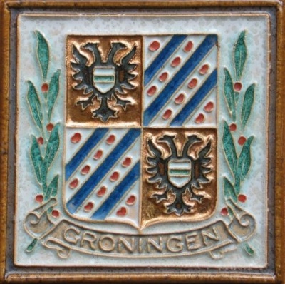 Wapen van Groningen (provincie)/Coat of arms (crest) of Groningen (provincie)