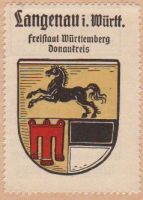 Wappen von Langenau/Arms (crest) of Langenau