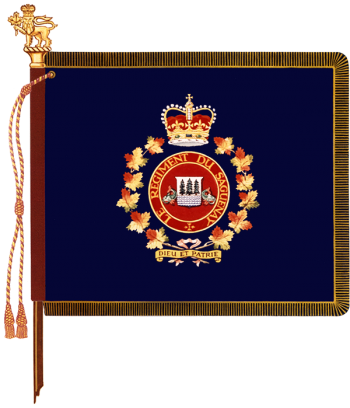 Coat of arms (crest) of Le Régiment du Saguenay, Canadian Army