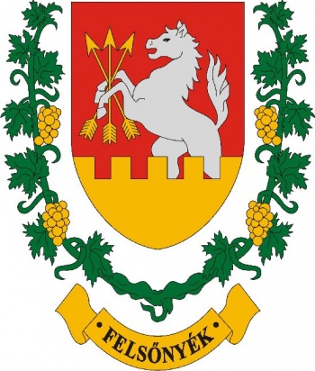 Felsőnyék (címer, arms)