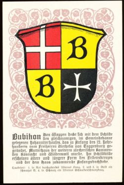 Wappen von/Blason de Bubikon