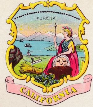 Coat of arms (crest) of California
