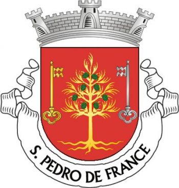 Brasão de São Pedro de France/Arms (crest) of São Pedro de France