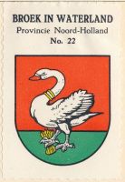 Wapen van Broek in Waterland/Arms (crest) of Broek in Waterland