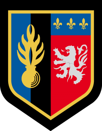 Blason de Lyon Gendarmerie Zonal Region, France/Arms (crest) of Lyon Gendarmerie Zonal Region, France