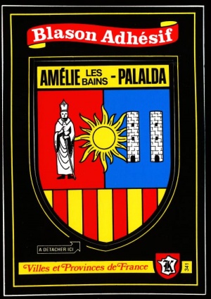 Blason de Amélie-les-Bains-Palalda/Coat of arms (crest) of {{PAGENAME