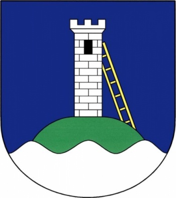 Arms (crest) of Kostomlaty nad Labem