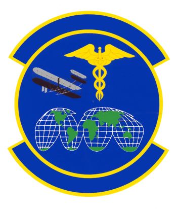 Coat of arms (crest) of the 88th Operational Medical Readiness Squadron, US Air Force