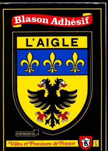 Blason de L'Aigle/Coat of arms (crest) of {{PAGENAME