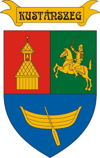 Arms (crest) of Kustánszeg