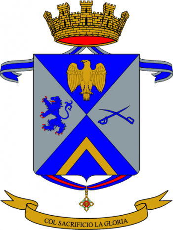 Coat of arms (crest) of 33rd Infantry Regiment Livorno, Italian Army