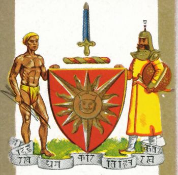 Arms of Udaipur (State)