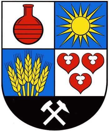 Wappen von Bitterfeld-Wolfen/Arms (crest) of Bitterfeld-Wolfen