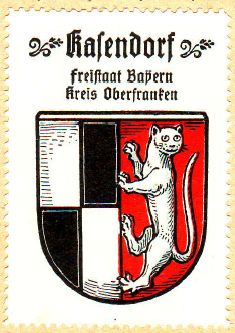 Wappen von Kasendorf/Coat of arms (crest) of Kasendorf