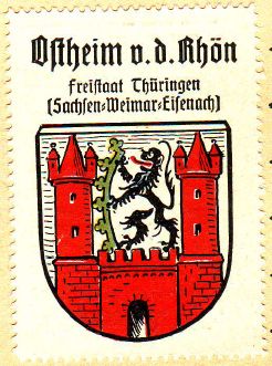 Wappen von Ostheim vor der Rhön/Coat of arms (crest) of Ostheim vor der Rhön