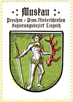 Wappen von Bad Muskau/Coat of arms (crest) of Bad Muskau