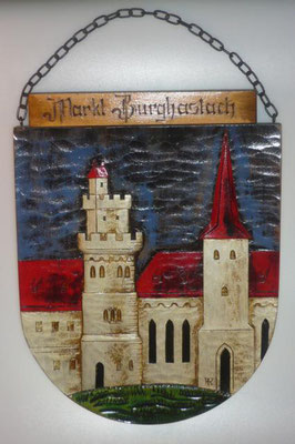 Wappen von Burghaslach/Coat of arms (crest) of Burghaslach