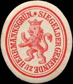 Wappen von Herrmannsgrün/Arms (crest) of Herrmannsgrün