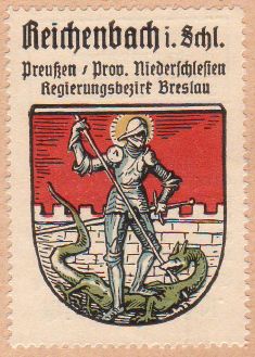 Wappen von Dzierżoniów/Coat of arms (crest) of Dzierżoniów