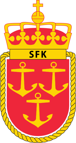 Coat of arms (crest) of the Naval Supply Command, Norwegian Navy