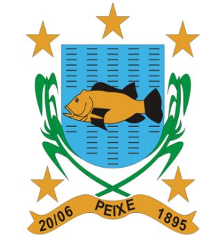 Brasão de Peixe (Tocantins)/Arms (crest) of Peixe (Tocantins)