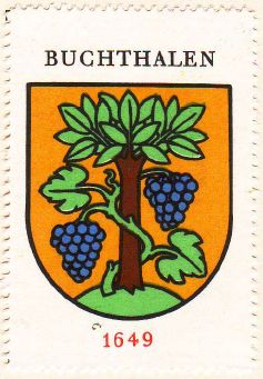 Wappen von/Blason de Buchthalen