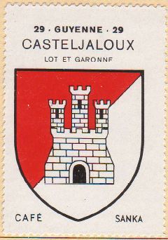 Blason de Casteljaloux/Coat of arms (crest) of {{PAGENAME