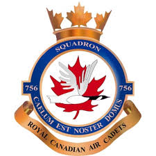 Coat of arms (crest) of the No 756 (Wild Goose) Squadron, Royal Canadian Air Cadets