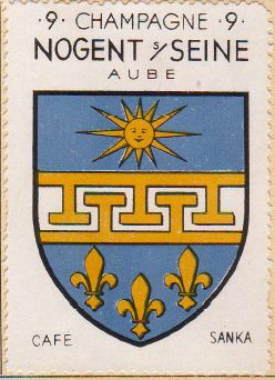 Blason de Nogent-sur-Seine/Coat of arms (crest) of {{PAGENAME