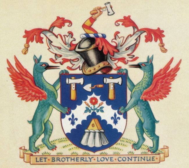 Arms of Worshipful Company of Plaisterers
