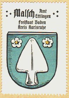 Wappen von Malsch/Coat of arms (crest) of Malsch