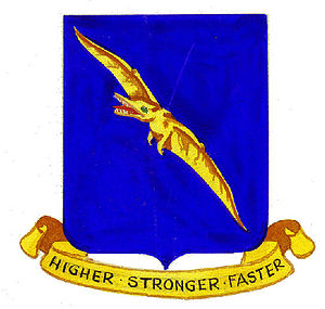 Coat of arms (crest) of the 92nd Bombardment Group, USAAF