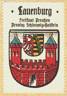 Wappen von Lauenburg/Coat of arms (crest) of Lauenburg