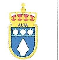 Coat of arms (crest) of the Minesweeper KNM Alta (M350), Norwegian Navy