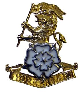 Arms of The Yorkshire Regiment, British Army