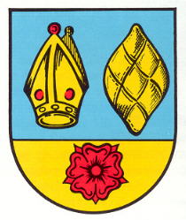 Wappen von Dannstadt-Schauernheim/Arms (crest) of Dannstadt-Schauernheim