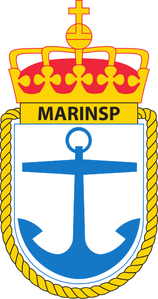 Coat of arms (crest) of the Fleet Inspector, Norwegian Navy