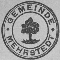 Wappen von Mehrstedt/Arms of Mehrstedt