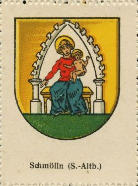 Wappen von Schmölln/Coat of arms (crest) of Schmölln