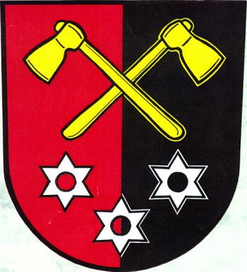 Arms (crest) of Ostružná (Jeseník)