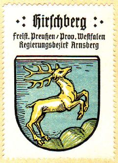 Wappen von Hirschberg (Warstein)