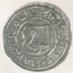 Seal (pečeť) of Hrádek (Znojmo)