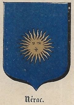 Coat of arms (crest) of Nérac