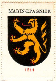 Wappen von/Blason de Marin-Epangnier