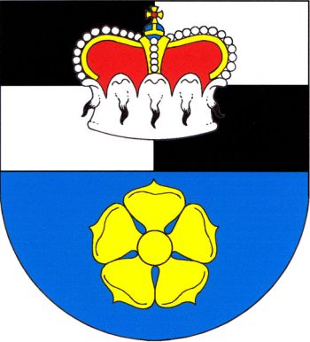 Arms (crest) of Písečné (Jindřichův Hradec)