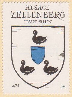 Blason de Zellenberg