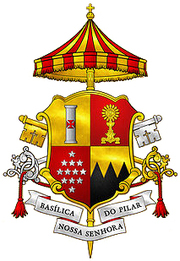 Arms (crest) of Basilica of Our Lady of the Pillar, Ouro Preto