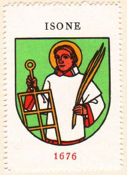 Wappen von/Blason de Isone