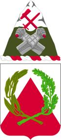 Coat of arms (crest) of the 41st Engineer Battalion, US Army