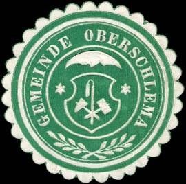 Wappen von Oberschlema/Arms of Oberschlema